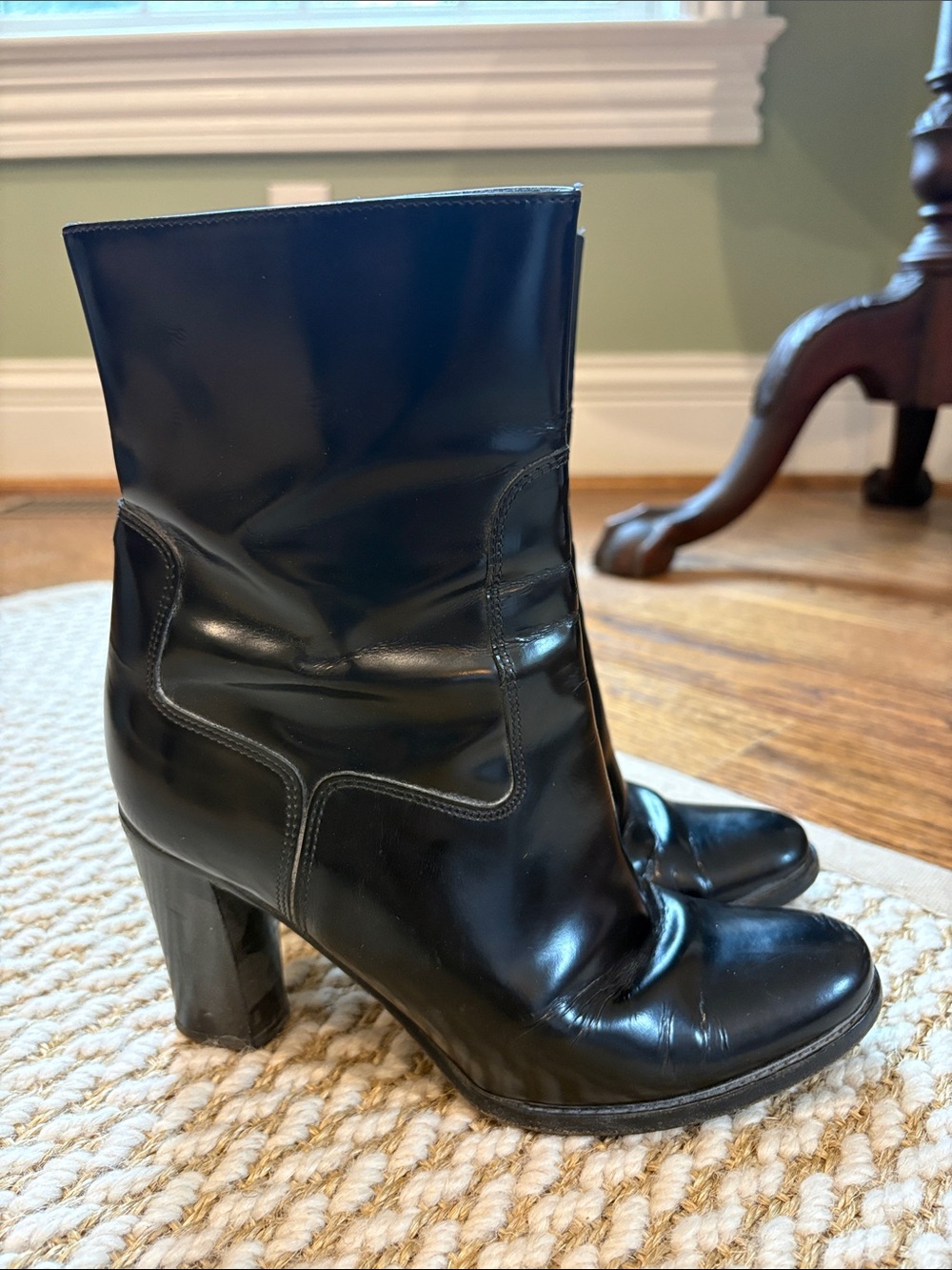 Cole Haan Classic Black High-Heel Ankle Boots - Women's